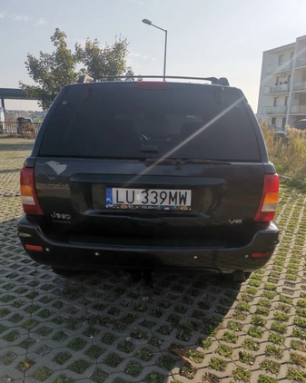 Jeep Grand Cherokee cena 32000 przebieg: 332700, rok produkcji 2000 z Lublin małe 56